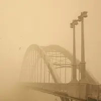 هشدار هواشناسی خوزستان مبنی بر ماندگاری گردوغبار
