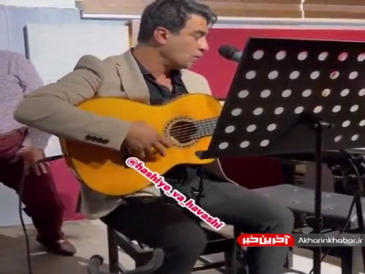 اجرای زنده و گیتار نوازی از یوسف تیموری