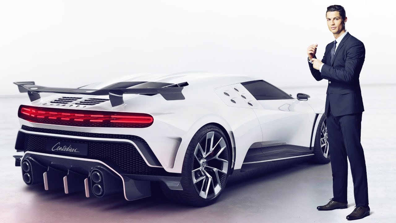 رونمایی از بوگاتی جدید رونالدو با قیمت ۹.۵ میلیون دلار