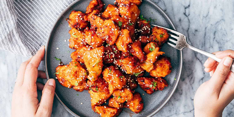 مرغ را به روش تند و تیز آسیایی ها درست کنید