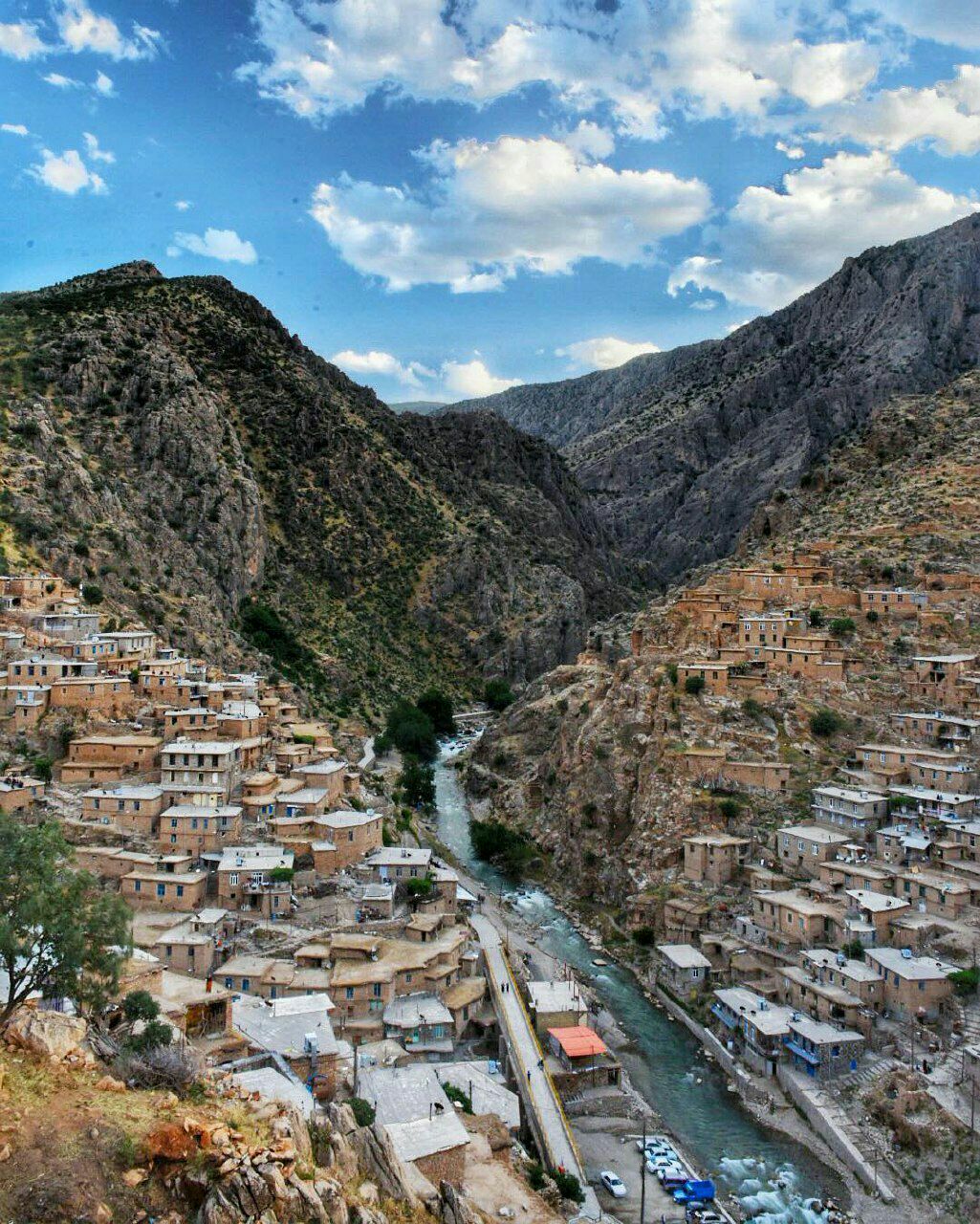 روستای زیبای پالنگان در کردستان