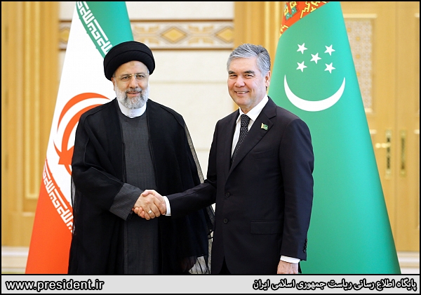 عکس/ دیدار رئیسی با رئیس مجلس ترکمنستان
