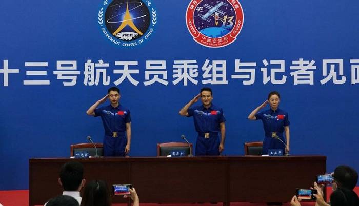 گزارش فضانوردان چینی در بازگشت از ماموریت ایستگاه مداری