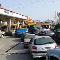 سرگردانی رانندگان در پمپ بنزین سلطان‌منش اهواز