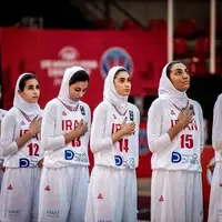 دختران بسکتبال ایران در دسته دوم آسیا پنجم شدند