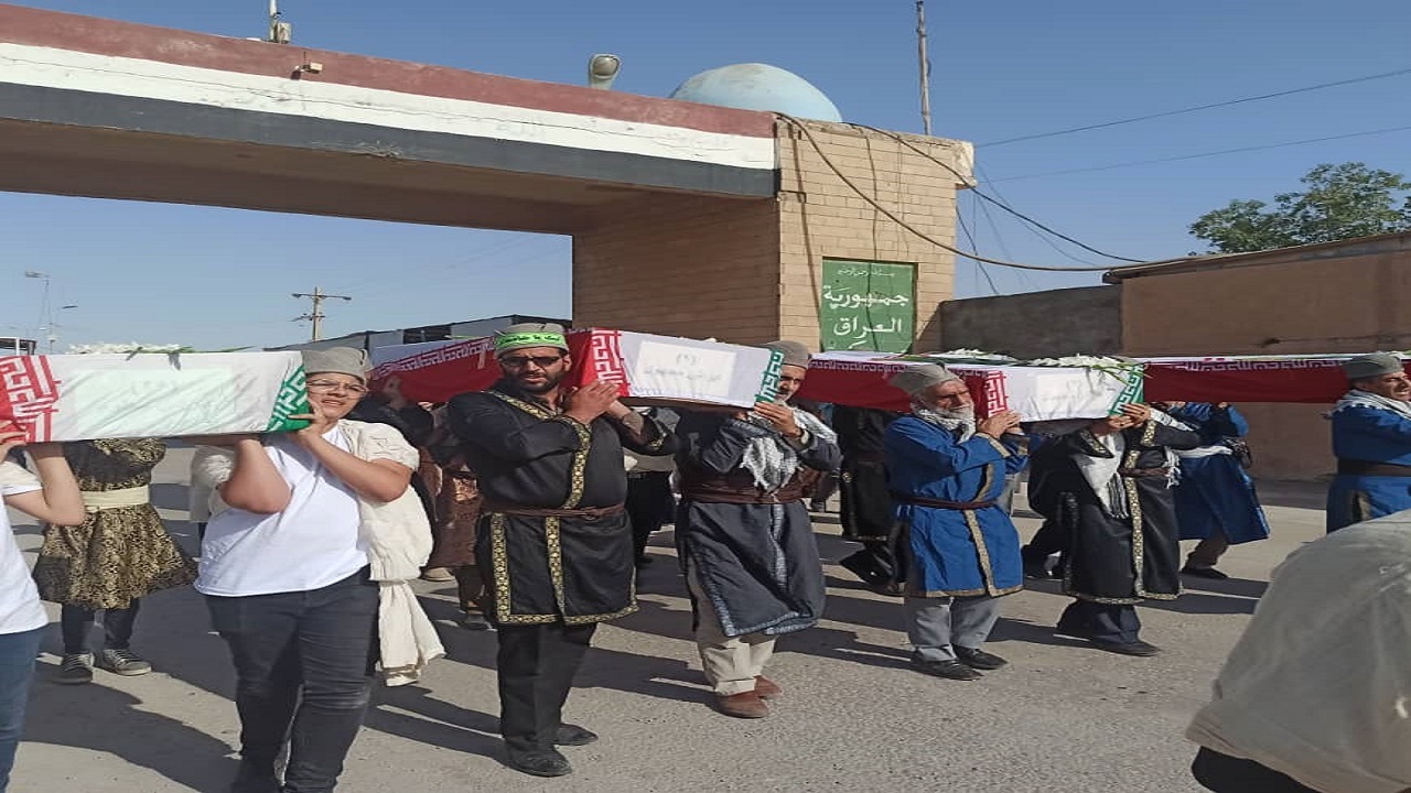 پیکر ۳۵ شهید دفاع مقدس به وطن بازگشت