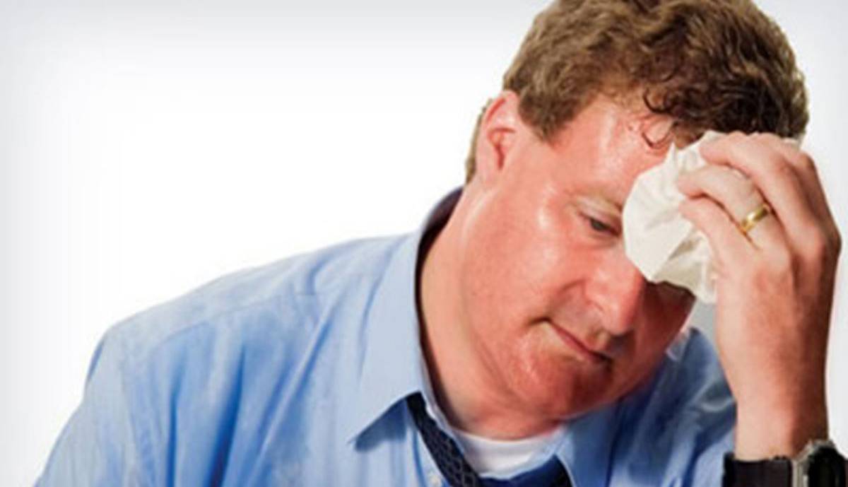 تعریق بیش از حد ممکن است خطرناک باشد!