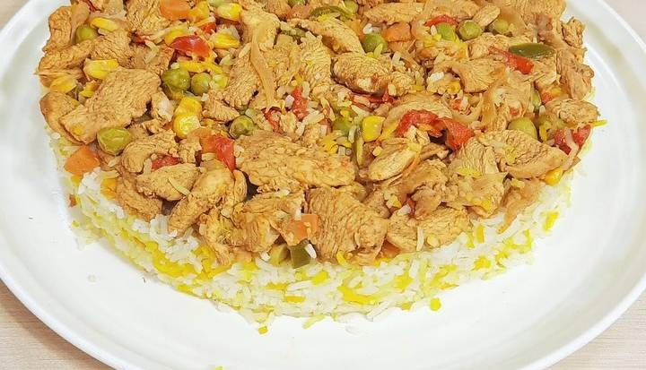 پلو قالبی با روش عالی