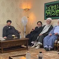 حضور سید حسن خمینی و رئیس دولت اصلاحات در عزاداری منزل ابطحی