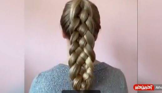 بافت 5 تایی موهای بلند