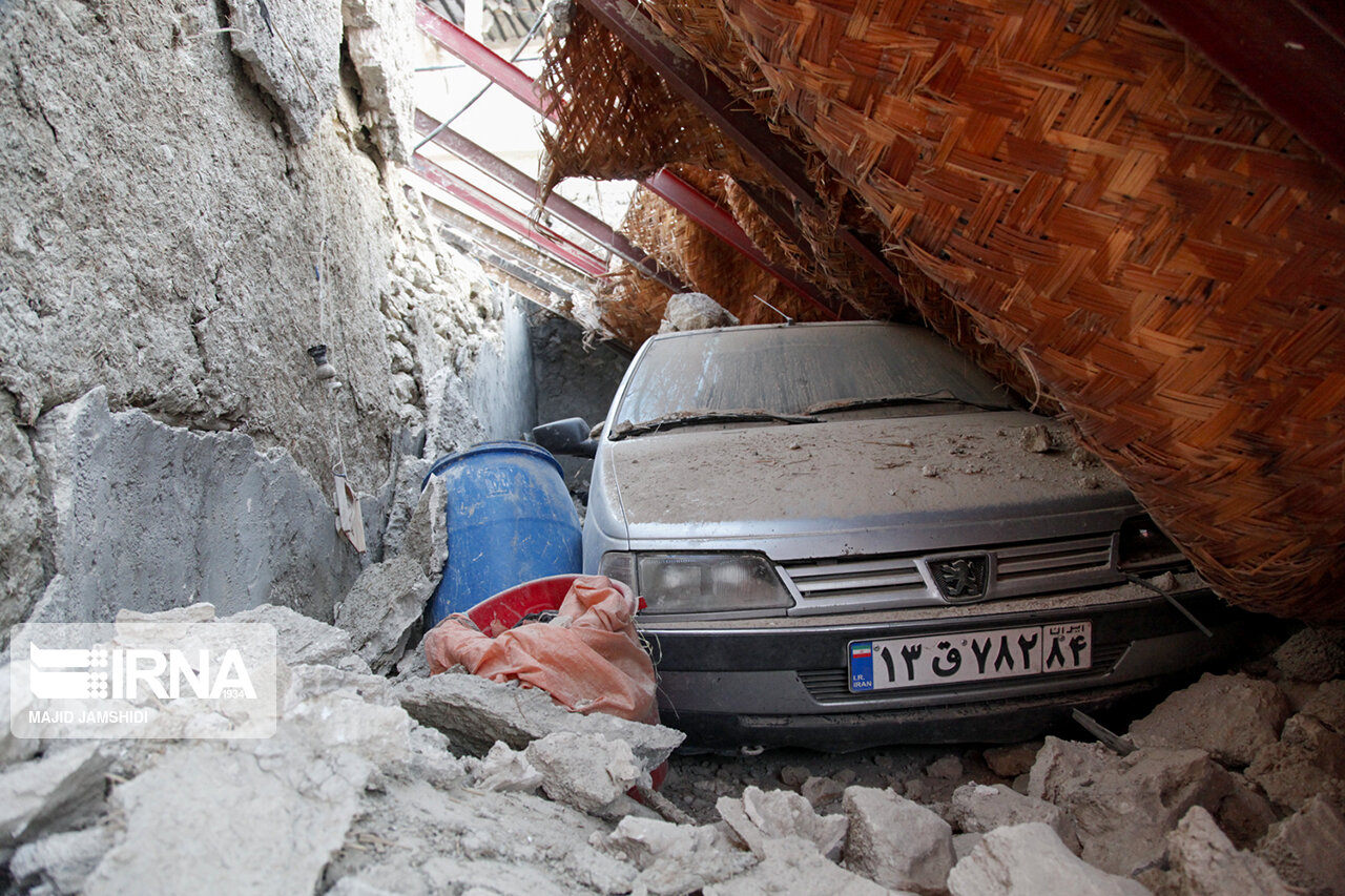 عکس/ خسارات زلزله ۶.۱ ریشتری در هرمزگان