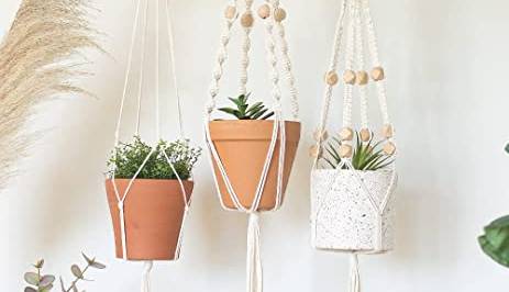 ترفند درست کردن جاگلدانی مکرومه