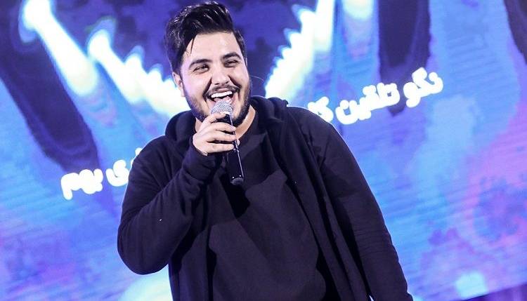 حضور رضا رویگری در کنسرت آرون افشار