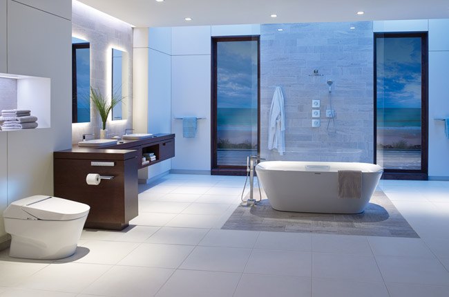 دستشویی لاکچری و گران‌قیمت با تکنولوژی پیشرفته!