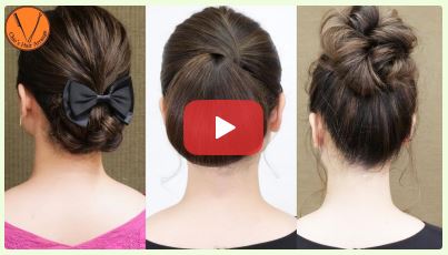 3 روش شیک بستن موها در پشت سر