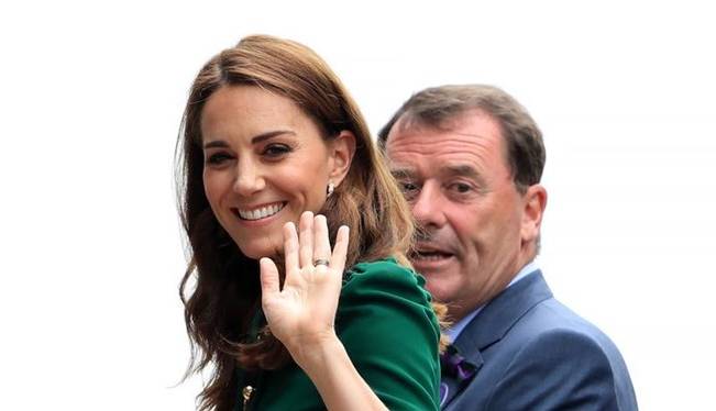 شاهزاده انگلیس و همسرش تماشاگر مسابقه جوکوویچ