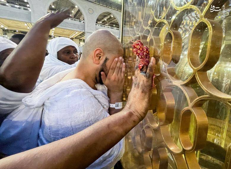 عکس/ اولین مراسم حج پس از همه گیری کرونا