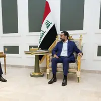 رئیس پارلمان عراق خواستار گسترش روابط دو جانبه با ایران شد