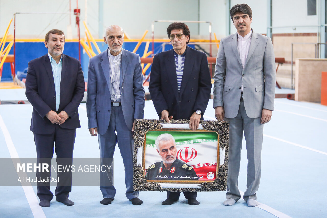 افتتاح خانه ژیمناستیک "شهید آذر پی"