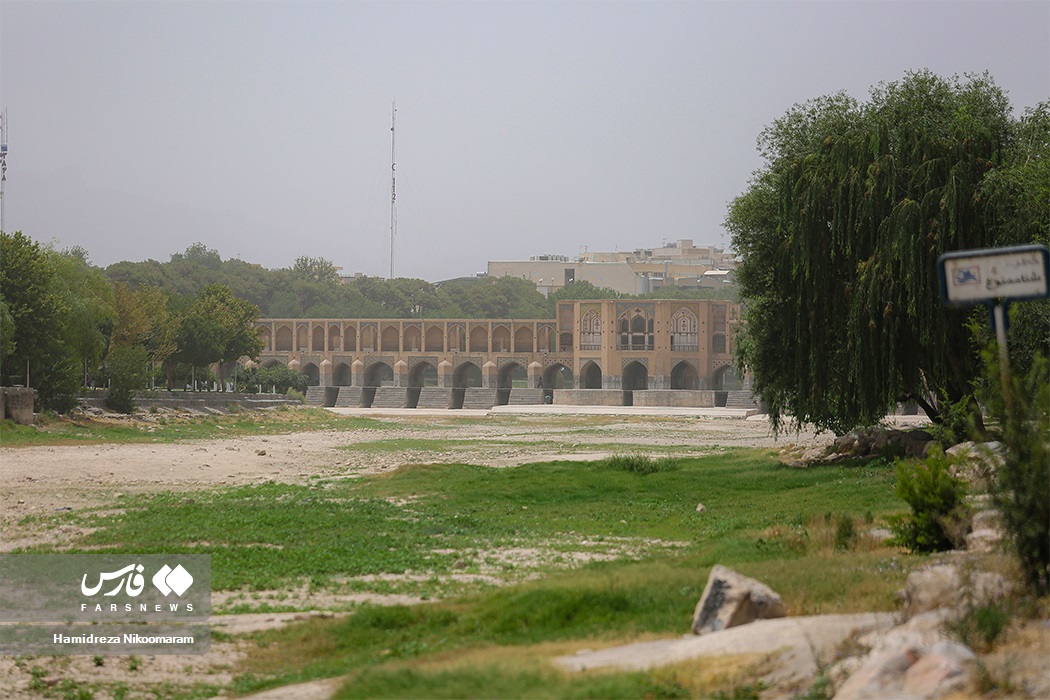 عکس/ اصفهان از نفس افتاد