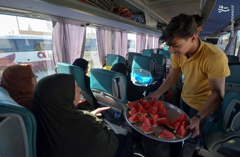 عکس/ اولین مراسم حج پس از همه گیری کرونا