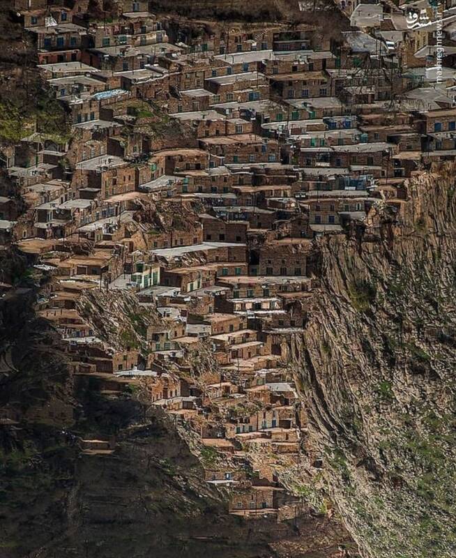 منظره ای دیدنی از روستای ژیوار
