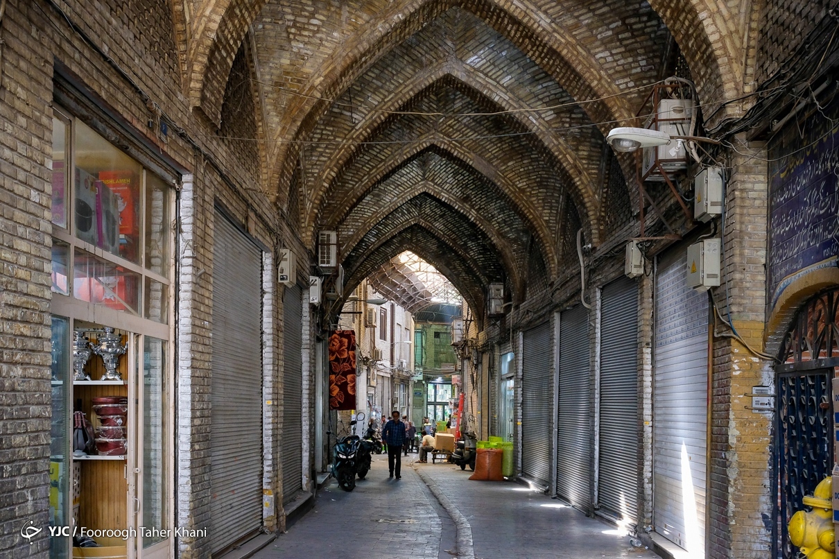 عکس/ فرسودگی بافت، معضل بازار تهران