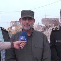 سردار تنگسیری: کانکس‌ها تا فردا در مناطق زلزله‌زده نصب می‌شوند