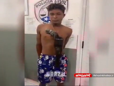 دستگیری سارق مسلح با هفت تیری عجیب