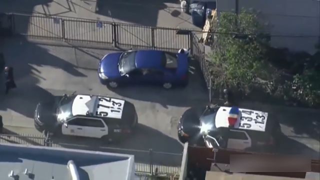 تعقیب و گریز سه ساعته یک سارق خودرو توسط پلیس کارولینای شمالی