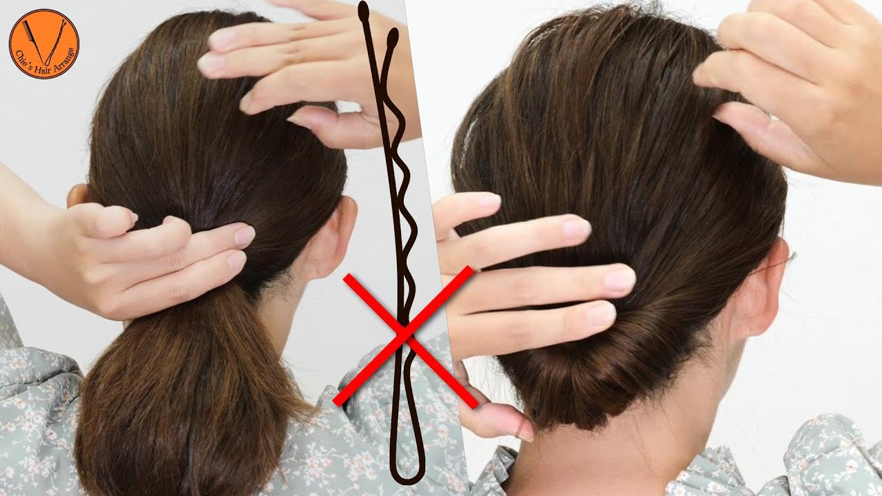 ترفندی ساده برای بستن مو در تابستان