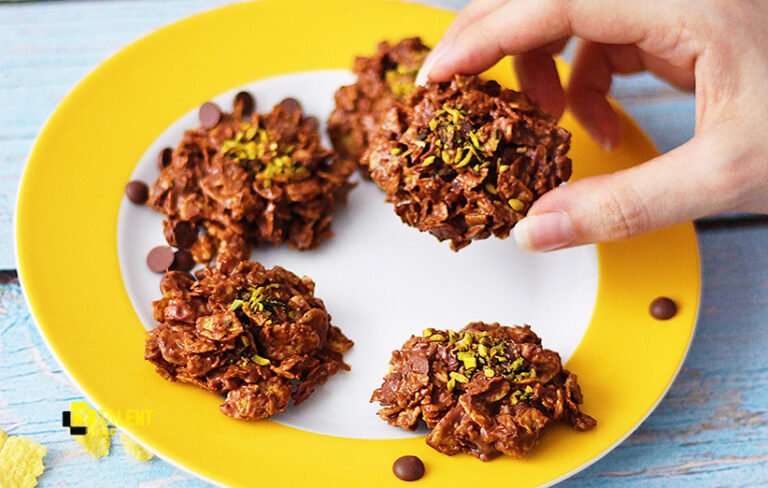 روش تهیه «کوکی کورن فلکس» ترد و خوشمزه بدون نیاز به فر