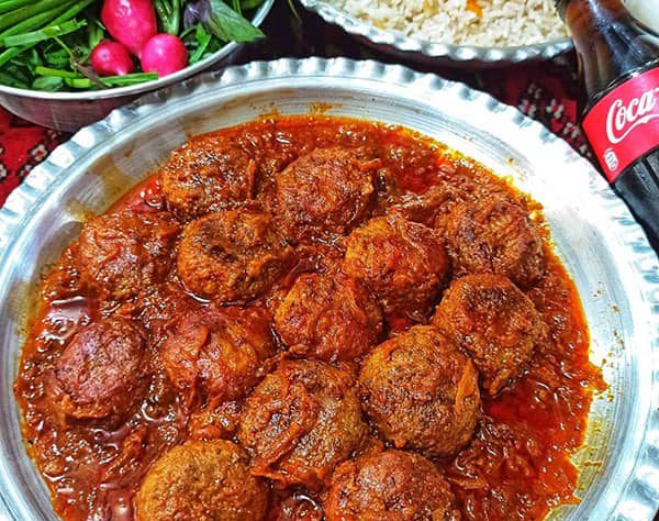 روش تهیه «ترش شامی» شمالی با سس مخصوص