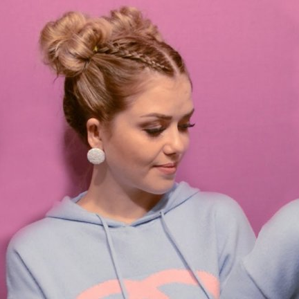 خودآرایی موها با کمک بافت خرگوشی