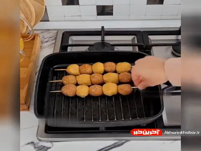 کباب تسبیحی، خلاقیتی در طبخ کباب تابه ای