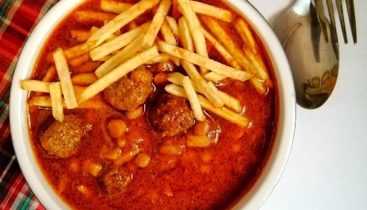 آموزش متفاوت «خورشت قیمه» با سویا