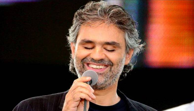 اجرایی از آندره بوچلی، هنرمند پر آوازه ایتالیایی