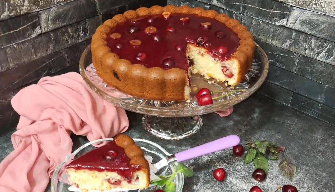 کیک گیلاس عصرانه ای خوشمزه مناسب فصل