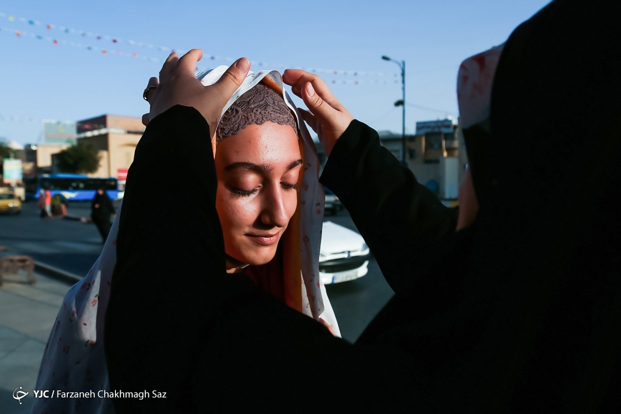 دعوت به حجاب در شیراز