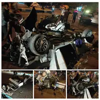 مرگ ۲ نفر بر اثر واژگونی خودرو در کیاشهر