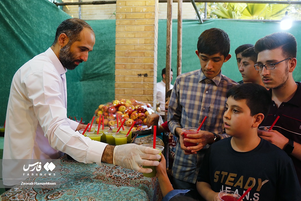 جشن عید غدیر در محله افسریه تهران