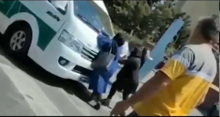 واکنش پلیس به ویدیوی منتشر شده از گشت انتظامی و یک مادر