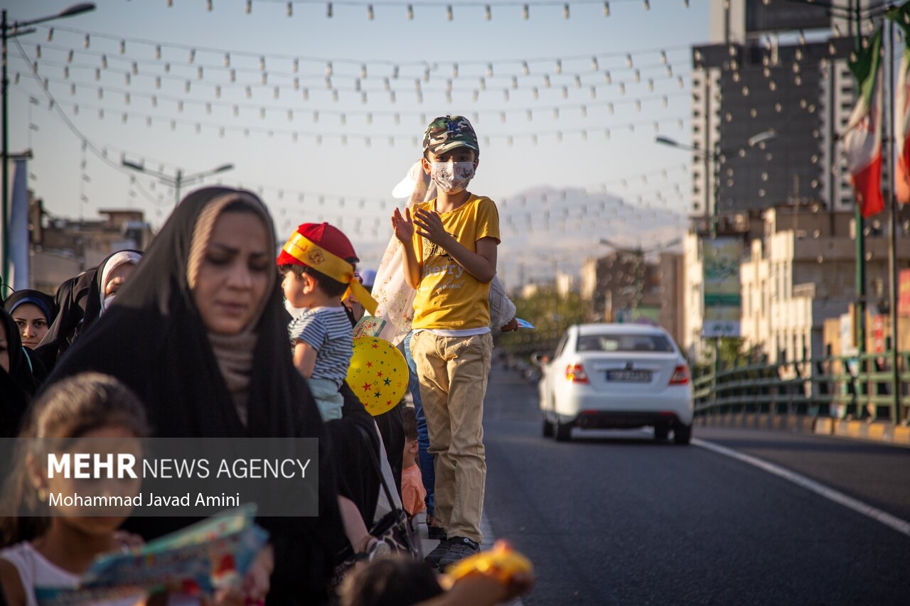 کاروان بزرگ شادی عید غدیر خم در قزوین