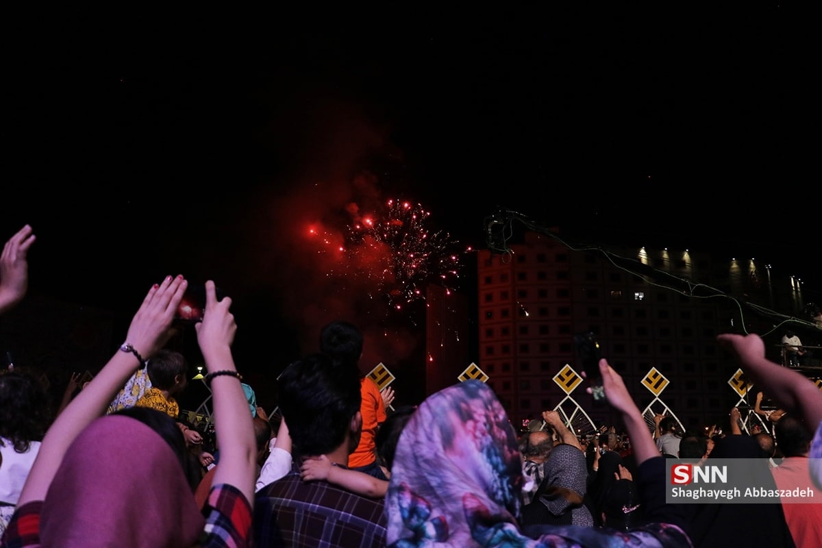 ویدئویی از راهپیمایی 10 کیلومتری غدیر در خیابان ولیعصر تهران