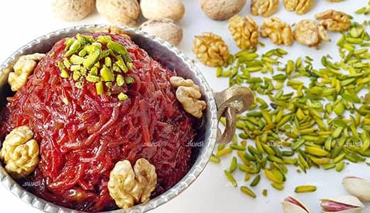 حلوای هویج ارومیه به روش اصیل