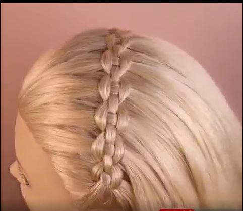 آموزش زنجیره زدن روی موها