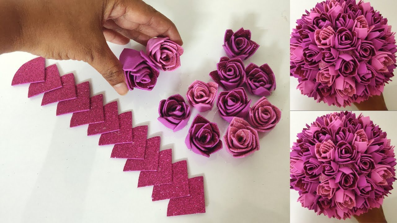 گل های زیبا بسازید