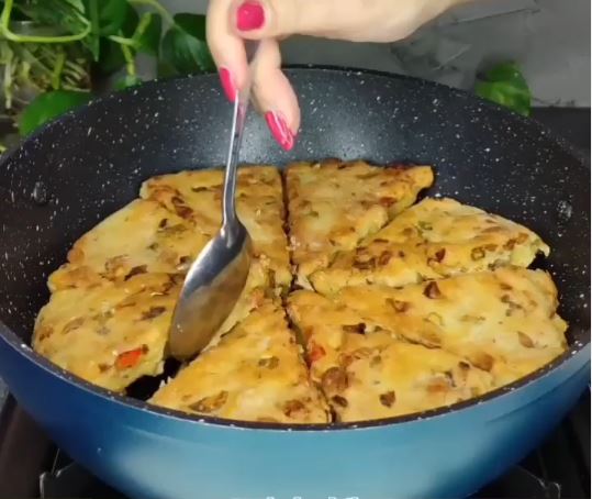 آموزش تهیه نان پیتزایی لذیذ و خوشمزه