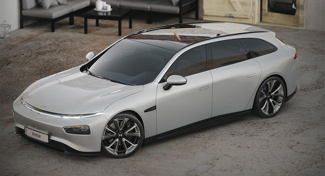 ژیپنگ P7 شوتینگ بریک، چینی زیباروی در فضای مجازی!