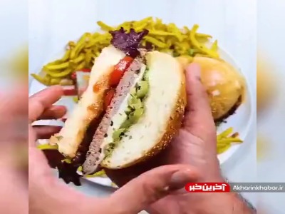 ترفند تهیه چیز برگر بدون روغن